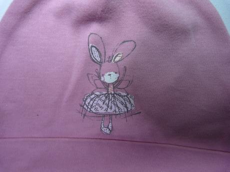 Bavlněná čepička se zajíčkem vel. 68, next,68
