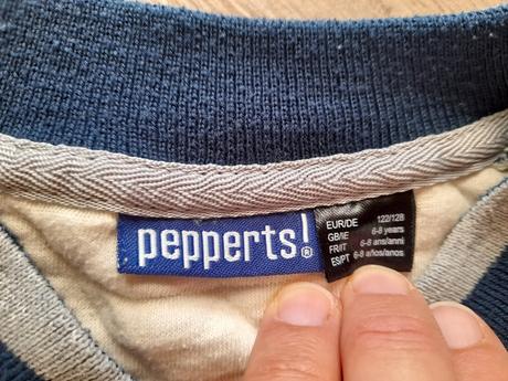 Mikina bez kapuce zn. pepperts, vel. 122/128, pepperts,128