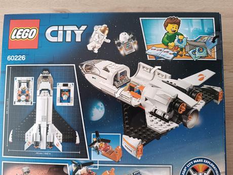 Lego city 60226 raketoplán zkoumající mars,