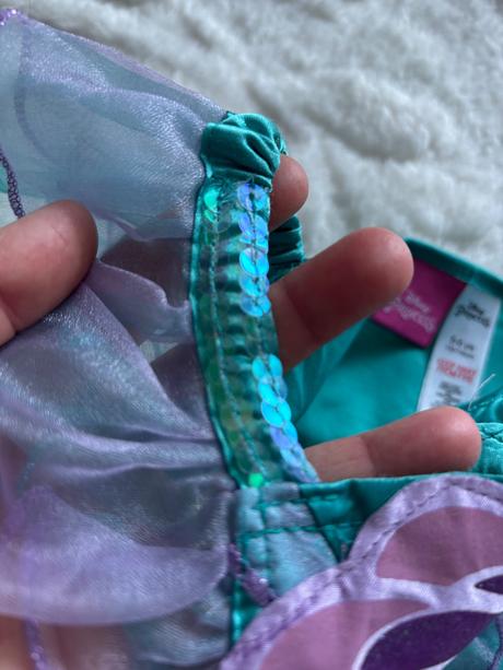 An26/ kostým mořská panna- v.5/6 let zn. disney, 