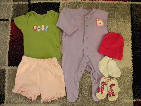 Set oblečení pro holčičku vel.56/62 - 12 ks, 50–62