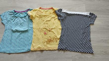 Trička 110-116, lupilu,110