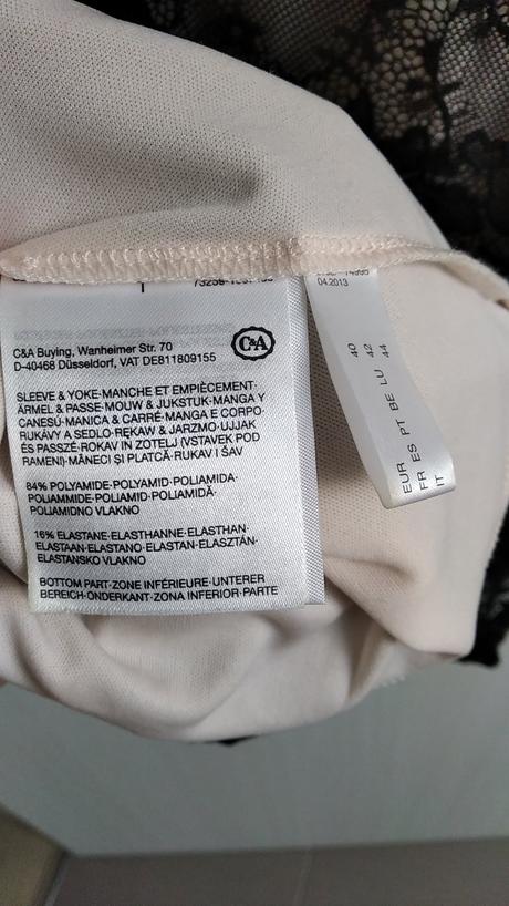 Dámské krátké šaty, c&a,40