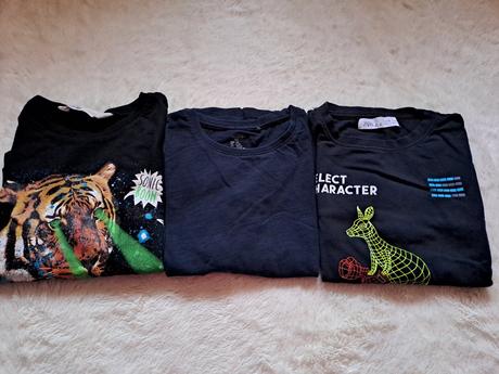 Trička 110/116 zara , lindex, h&m, zara,110