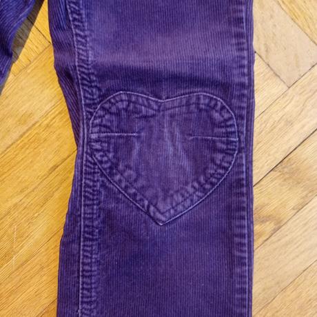 3x kalhoty manžestráky, h&m,116