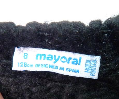 Mayoral pletený nákrčník/ tunel vel. 128, mayoral,128