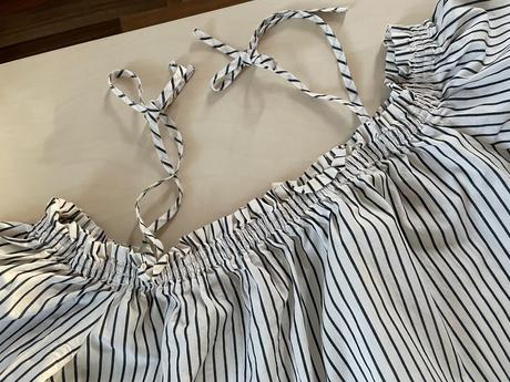 Volný top na ramena, vel xl i více, hm, h&m,xl