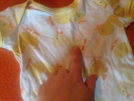 Letní overal kačenky, kuřátka vel. 62 - 68, carter's,62