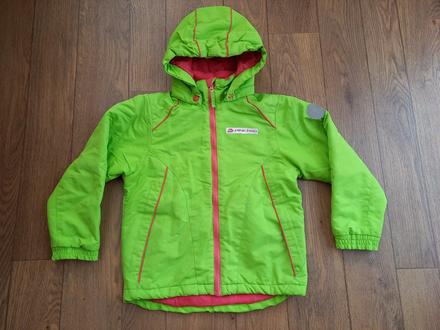 Jasně zelená přechodová bunda, alpine pro,128