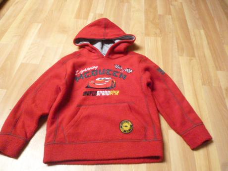 Flís mikina cars vel.5-6, disney,116