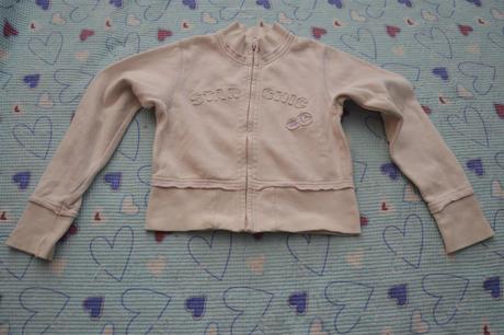 Fialková mikina do pasu 134/140, cq,140