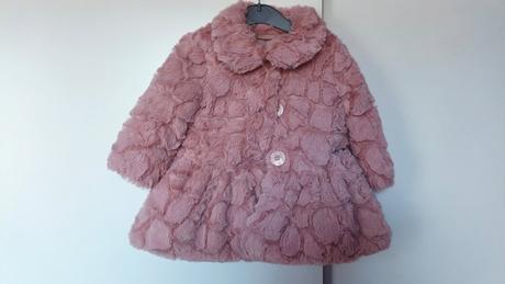 Kabátek/kožíšek luxusní 74-80, calvin klein,74