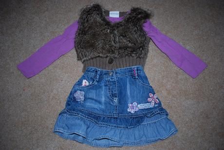 Komplet kompletek tričko a sukně, topolino,104