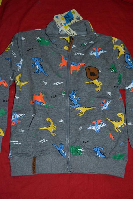 Kvalitní mikina kugo, na zip,98-116, kugo,98 / 104 / 110 / 116