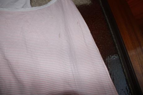 Těhotenské šaty proužky vel. xl - xxl, xl