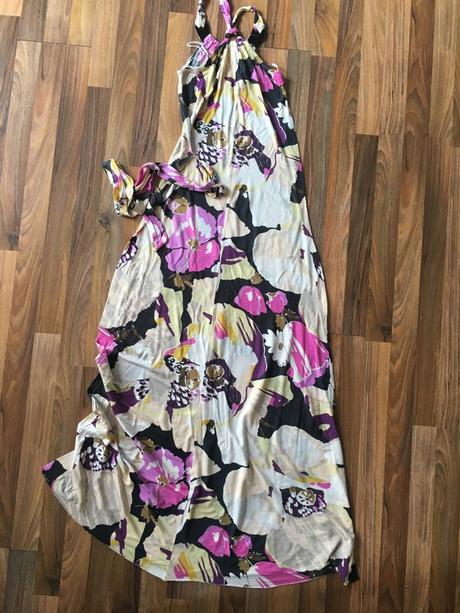 Barevné maxišaty pro vyšší, vel xs/s, french conne, xs