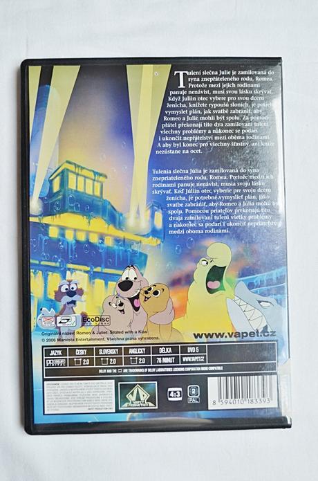 Dvd romeo a julie,