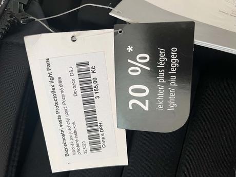Covalliero dětská jezdecká vesta, vel. xs, nová, covalliero