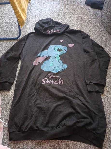 Mikinové šaty se stitchem, disney,xl