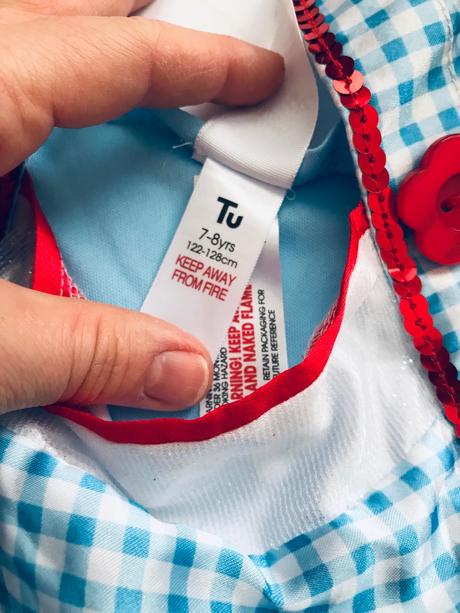 Vel.6/7 let -st6/ kostym dorotka ze země oz,