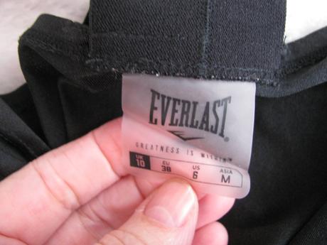 Sportovní černé tričko everlast, m
