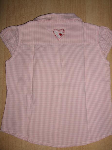 Ružovo-biela károvaná košieľka zn. matalan, matalan,98