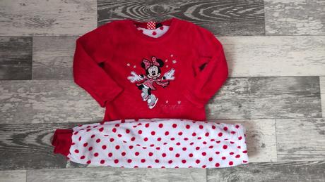 Pyžamo fleece myška minnie dívčí, disney,92