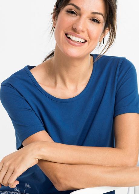 Noční košile s pampeliškou modrá vel. s 36/38, bonprix,36 / 38 / s