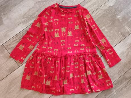 Vánoční šaty f&f, vel.116, f&f,116