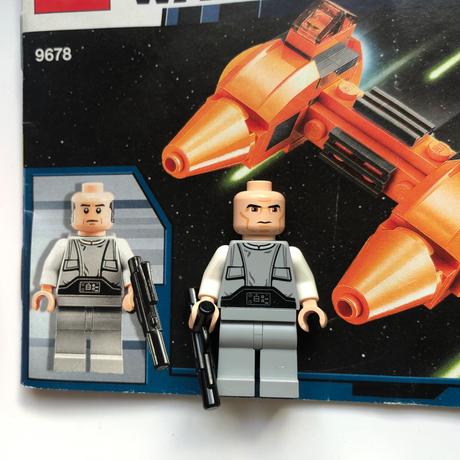 Lego star wars 9678 vznášedlo twin-pod cloud a bes, 