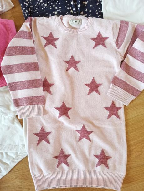 Balík mix oblečení na holku od vel.104-122, 104–116