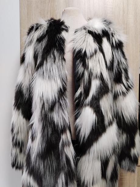 Kožíšková bunda kabátek s 36 zn.f&f, f&f,s