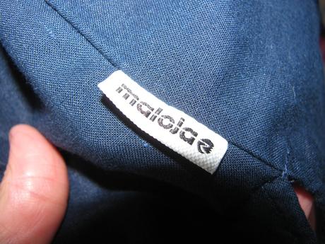 Dámská tmavě modrá halenka,3/4 rukáv, maloja, l