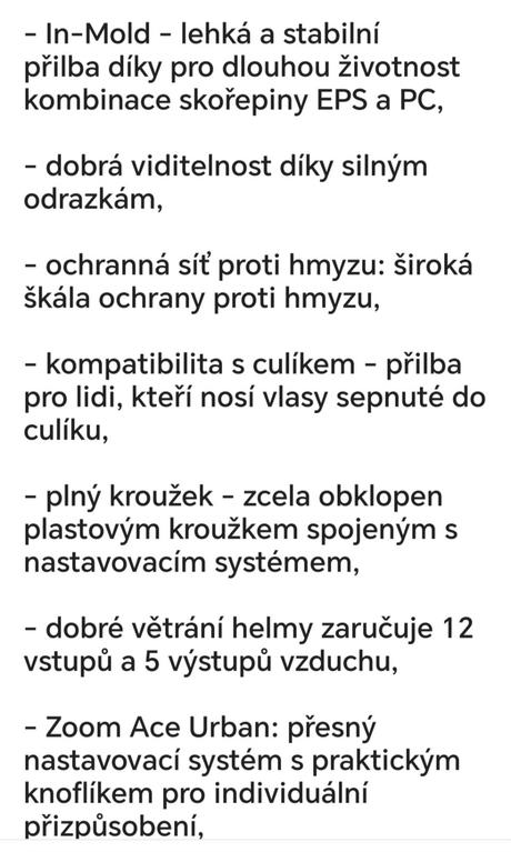 Bezpečnostní helma abus aca -urban 1, m