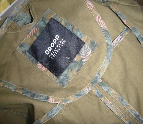 Khaki parka na vel.m-l, l