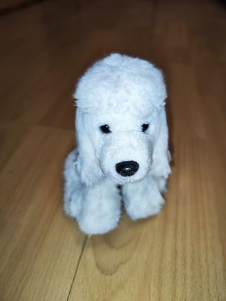 Plyšový bílý pes, 