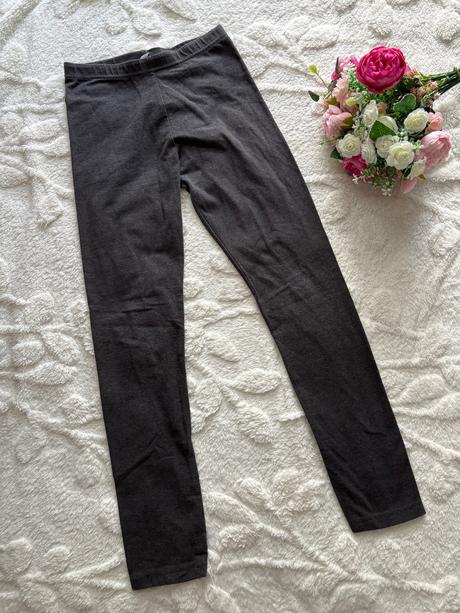 Legíny tmavě šedé - v.9/10 let, primark,140