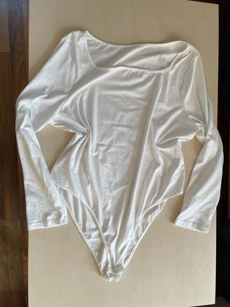 Bílé body, vel 3xl, shein curve, xxxl
