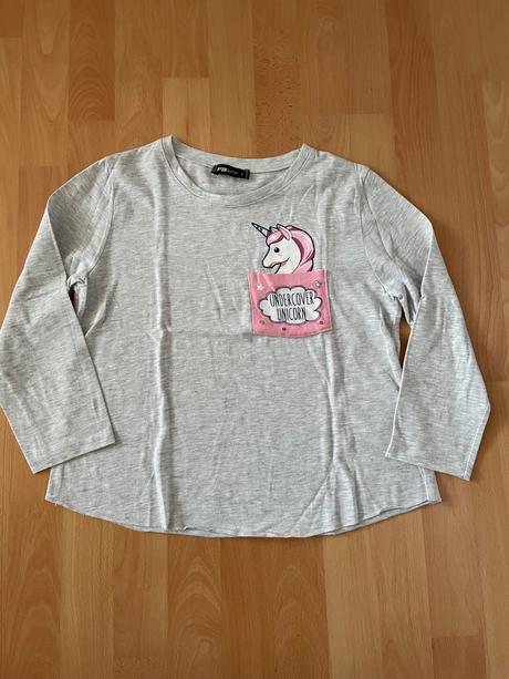 Dívčí tričko s jednorožcem, 146
