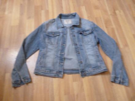 Elastická riflová bunda vel. xxl pro maminy, denim,xxl