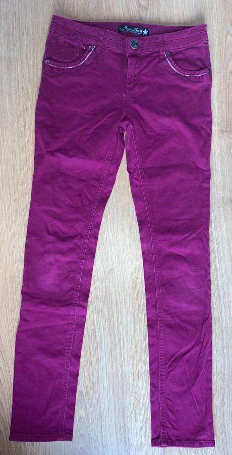 N117	dívčí rifle vel. 158, c&a,158