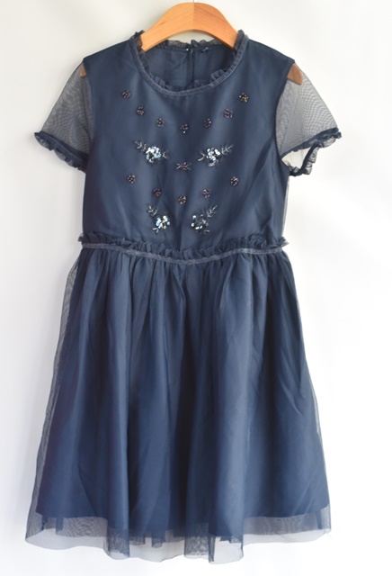 Šaty vel. 7 - 8 let, george,128