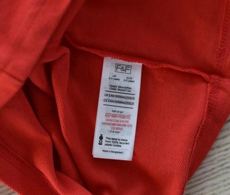 Tričko vel. 2 - 3 roky, f&f,98