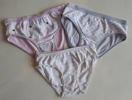 Dětské spodní kalhotky, 3x, vel.104/110, f&f,104
