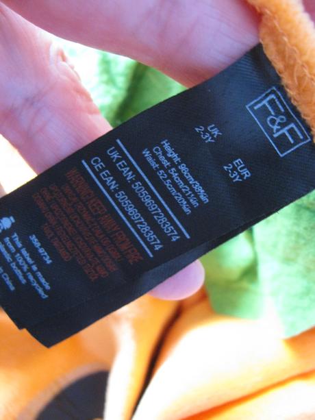 Karnevalový kostým-overal dýně/unisex, 