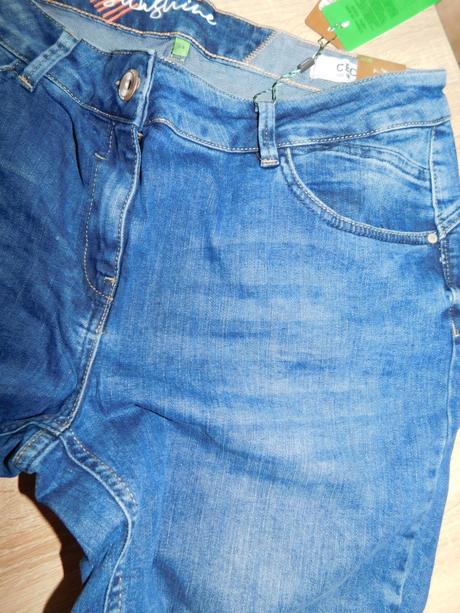 Dámské pružné džíny, xxl