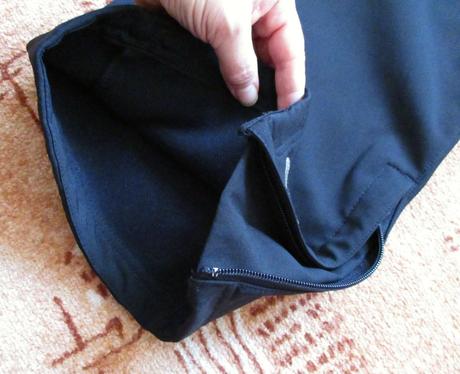 Dámské černé zimní softshellové kalhoty envy l 40, envy,l