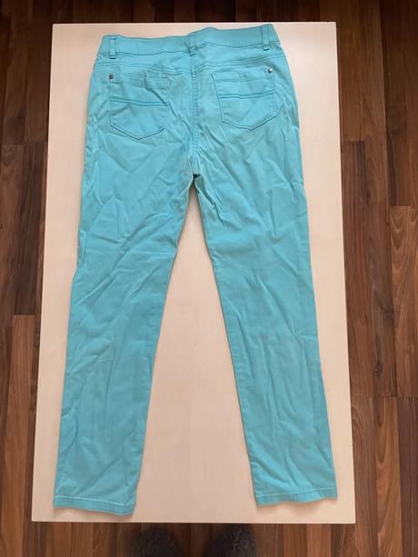 Světle modré džíny/kalhoty, vel m, ff, f&f,m