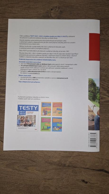 Testy z českého jazyka pro žáky 9.tříd,