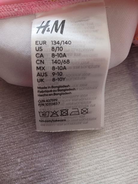 H&m plavky č.134/140, h&m,134